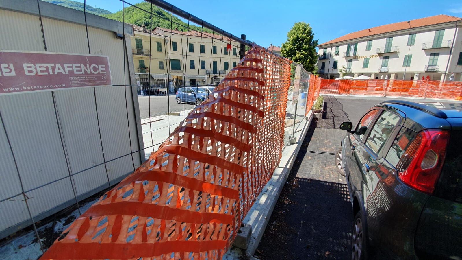 Stato attuale della piazza